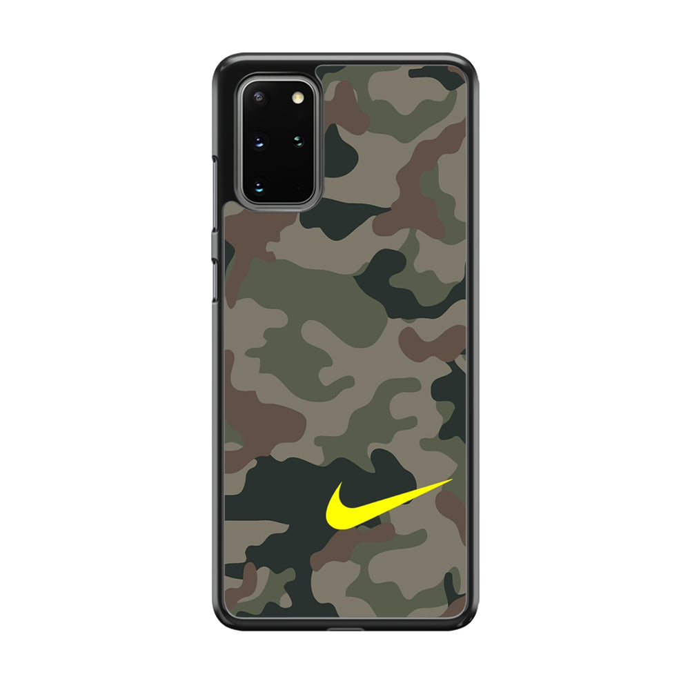 Nike Camo Yellow Alert Samsung Galaxy S20 Plus Case-Xtracase