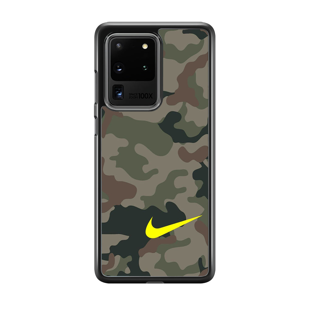 Nike Camo Yellow Alert Samsung Galaxy S20 Ultra Case-Xtracase