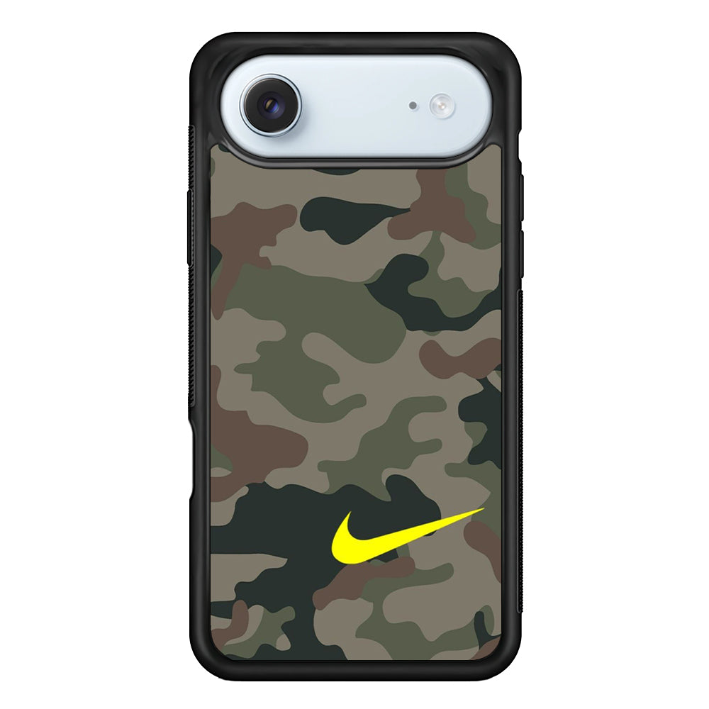 Nike Camo Yellow Alert iPhone 17 Air Case - Xtracase