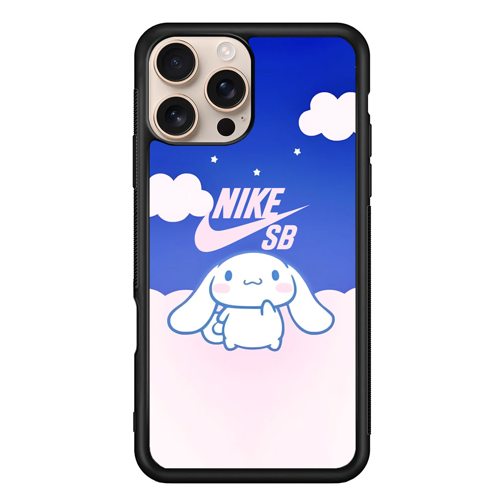 Nike Cinnamoroll Staring At Logos iPhone 16 Pro Max Case - Xtracase