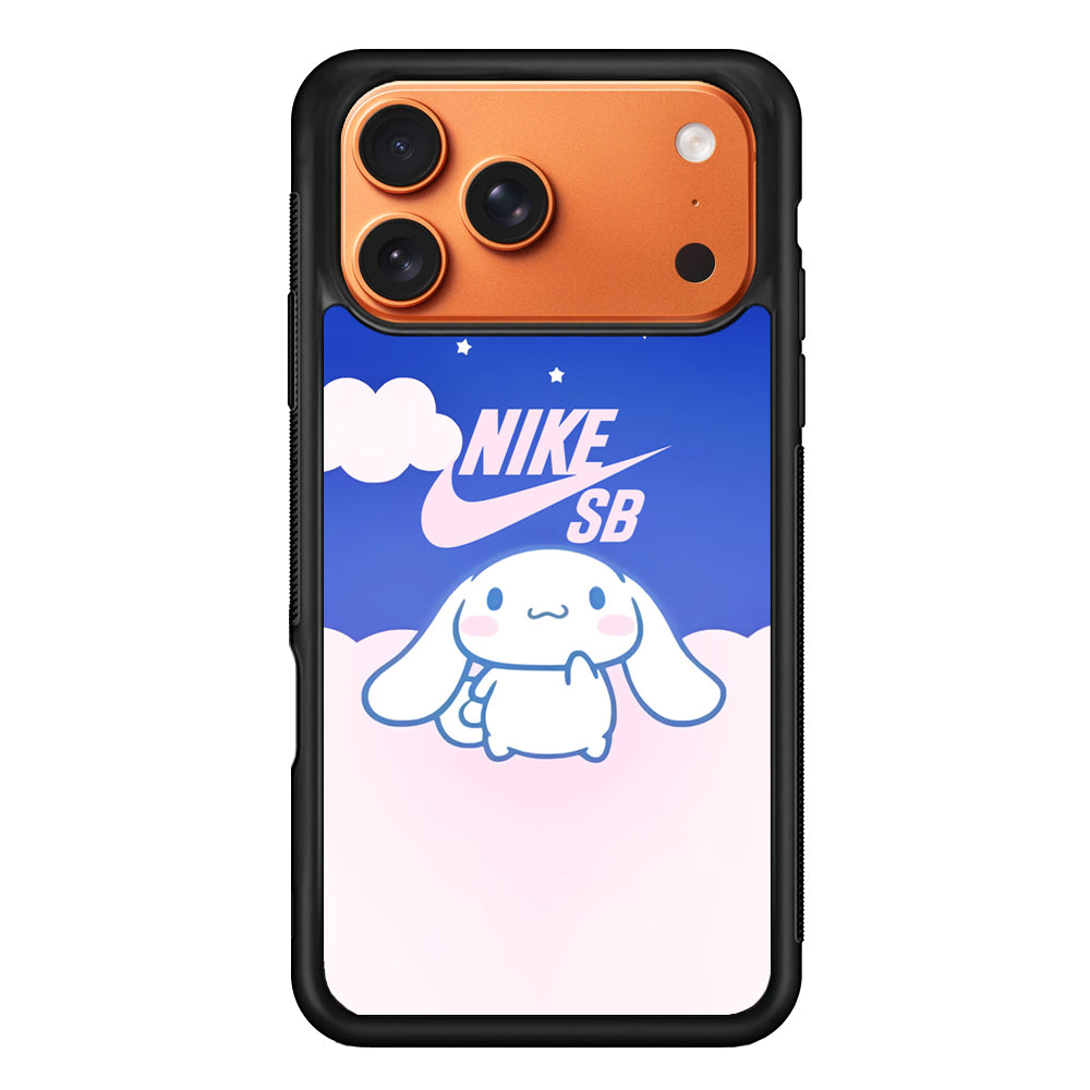 Nike Cinnamoroll Staring At Logos iPhone 17 Pro Max Case