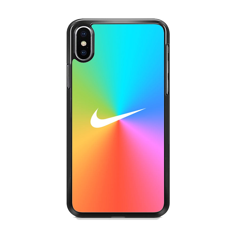 Nike Colour Degradation iPhone X Case-Xtracase