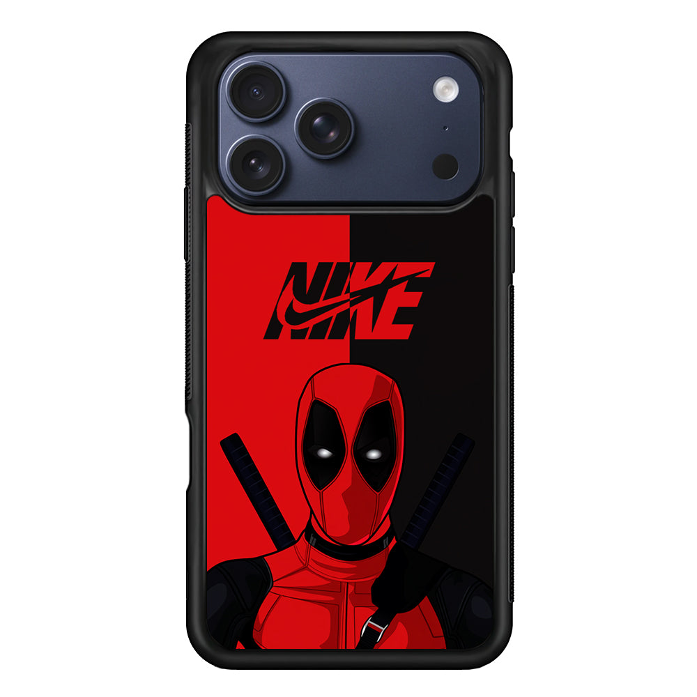 Nike Deadpool Red Grey iPhone 17 Pro Case - Xtracase
