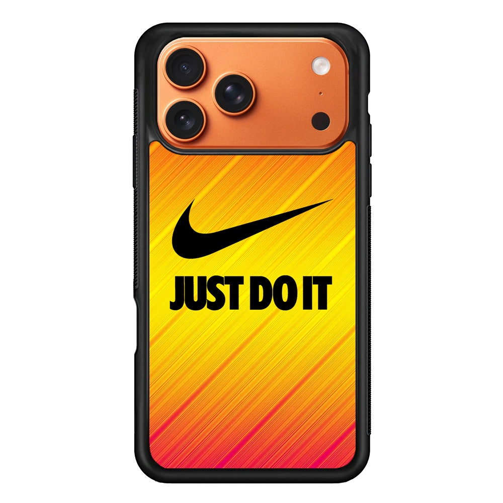 Nike Gradation Colour Just Do It iPhone 17 Pro Max Case