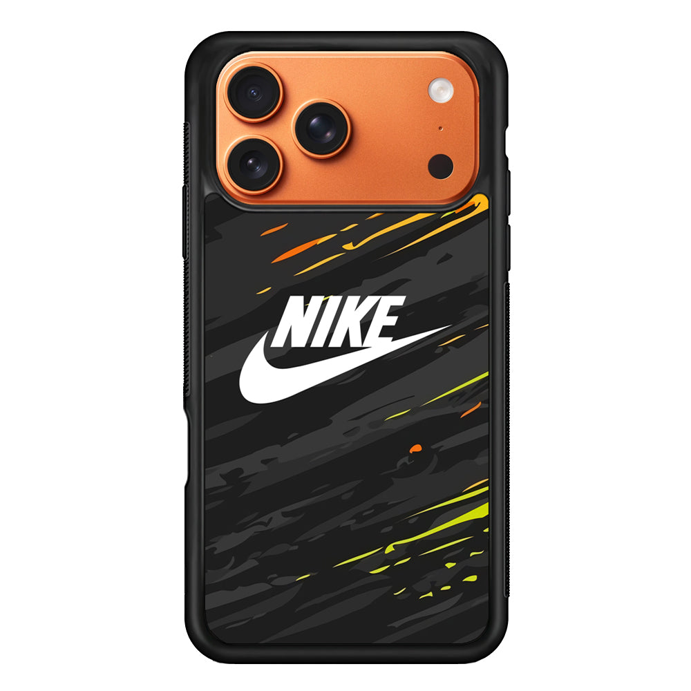 Nike Grey Dominant Abstract iPhone 17 Pro Max Case