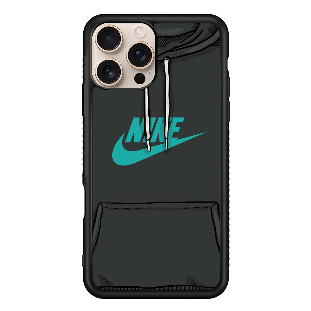 Nike Grey Hoodie iPhone 16 Pro Max Case - Xtracase