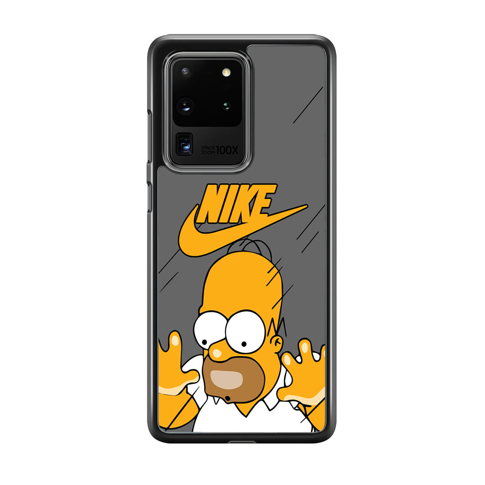 Nike Homer Simpson Character Samsung Galaxy S20 Ultra Case-Xtracase