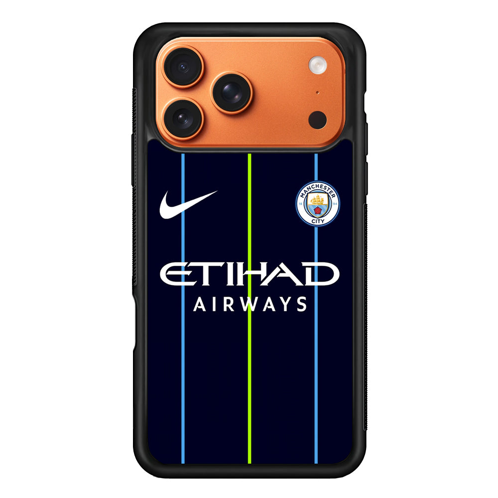 Nike Jersey Away Manchester City iPhone 17 Pro Max Case