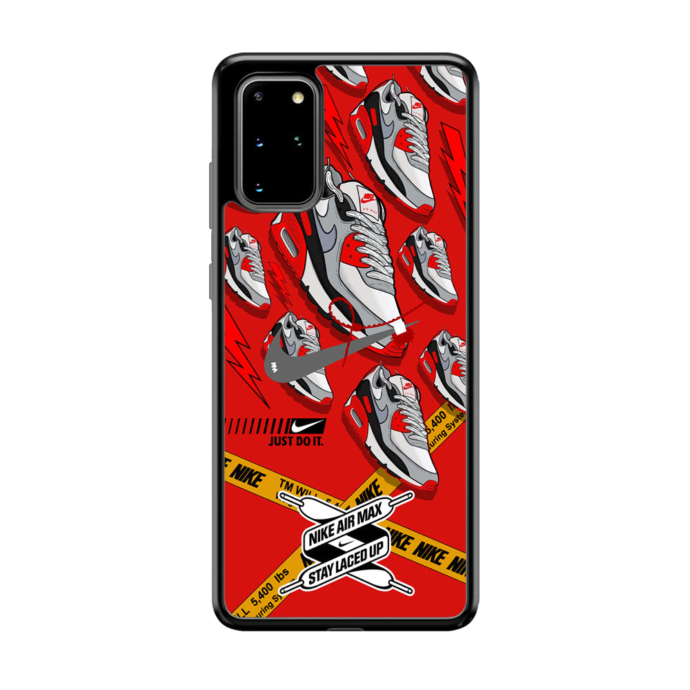 Nike Laced Up The Shoes Samsung Galaxy S20 Plus Case-Xtracase