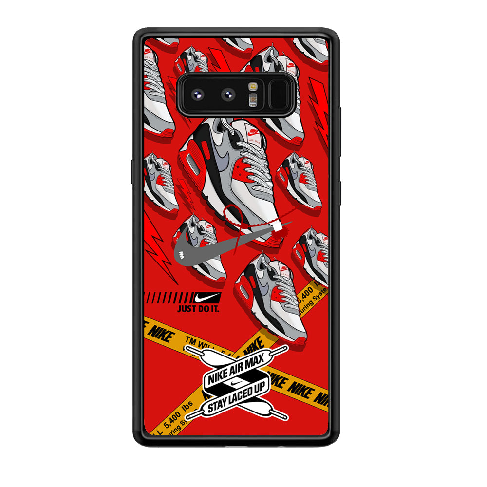 Nike Laced Up The Shoes Samsung Galaxy Note 8 Case-Xtracase