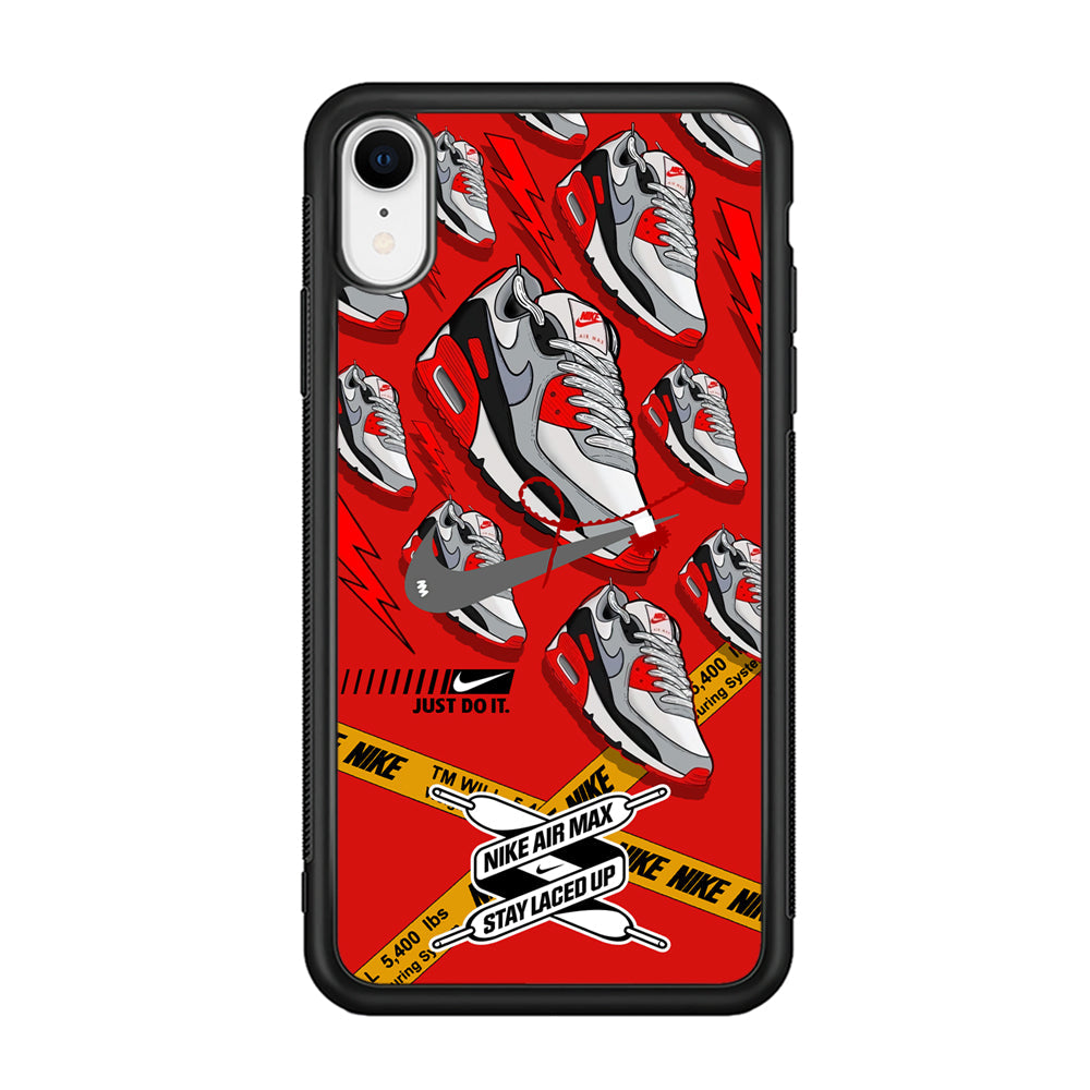 Nike Laced Up The Shoes iPhone XR Case-Xtracase