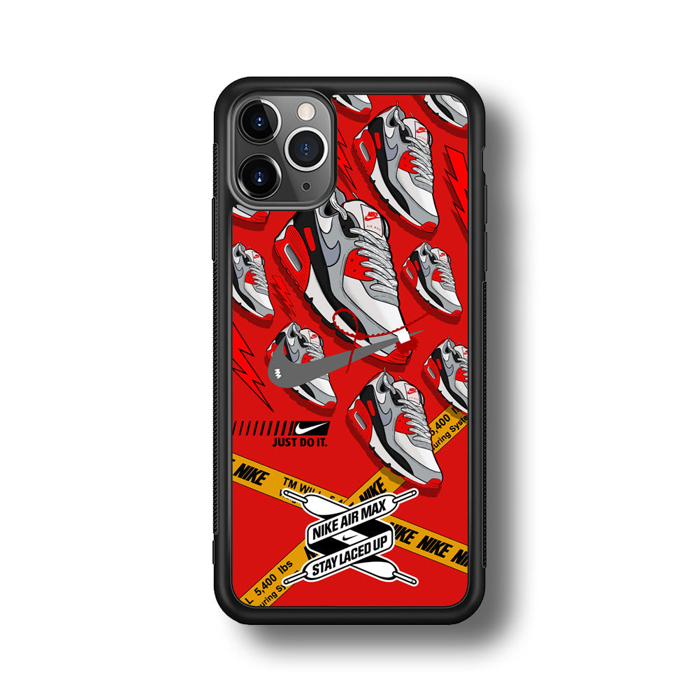 Nike Laced Up The Shoes iPhone 11 Pro Max Case-Xtracase