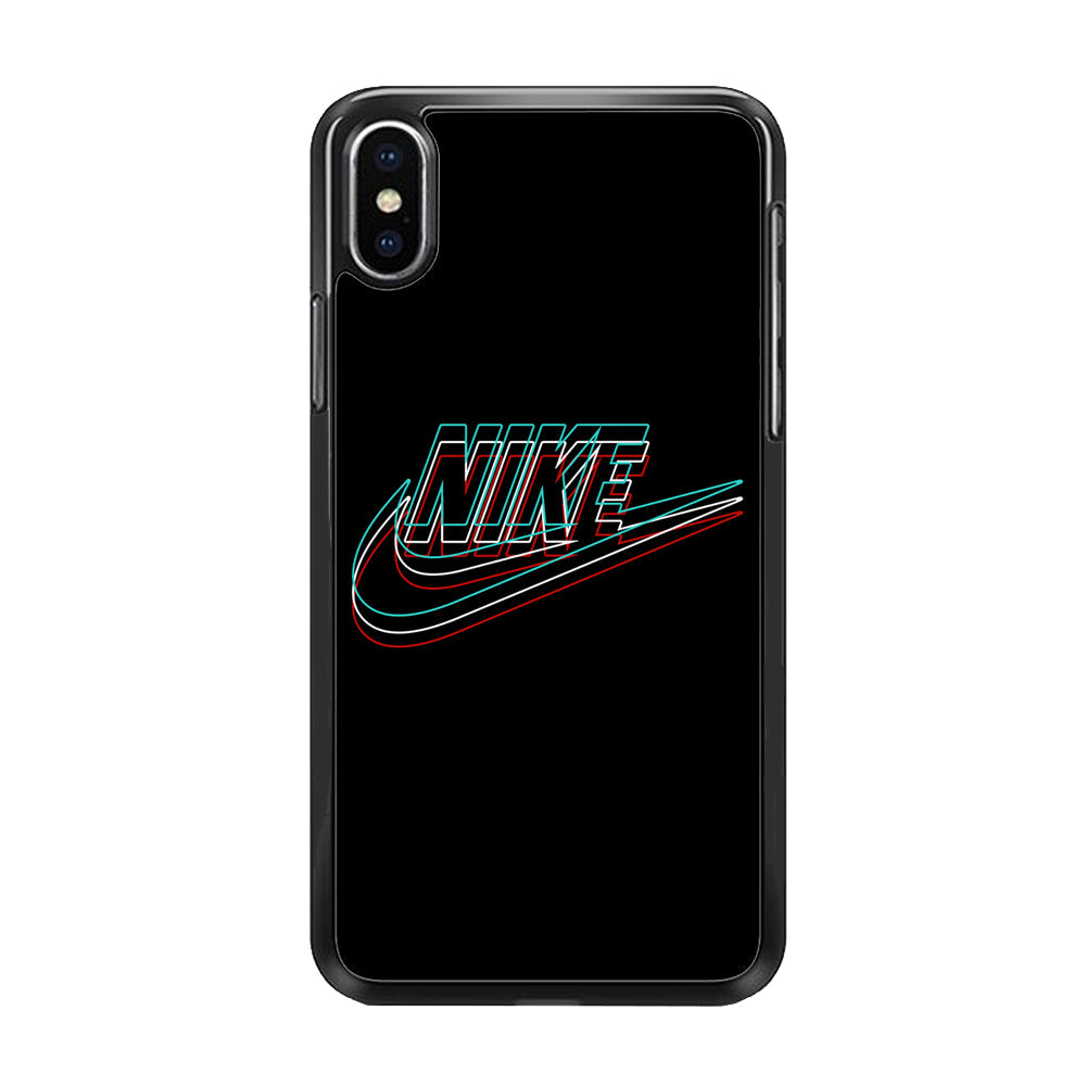 Nike Line Neon iPhone X Case-Xtracase