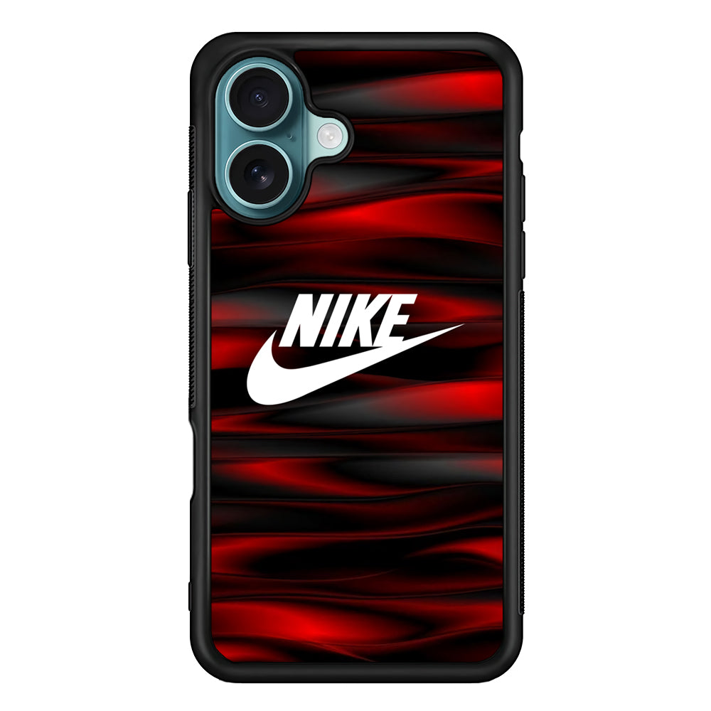 Nike Liquid Vabes Wave Red iPhone 16 Case - Xtracase