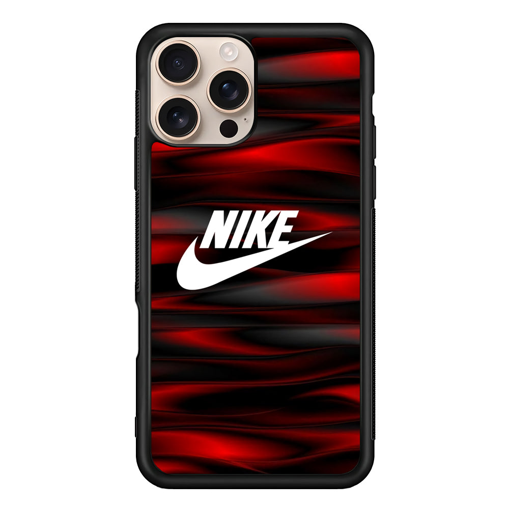 Nike Liquid Vabes Wave Red iPhone 16 Pro Case - Xtracase