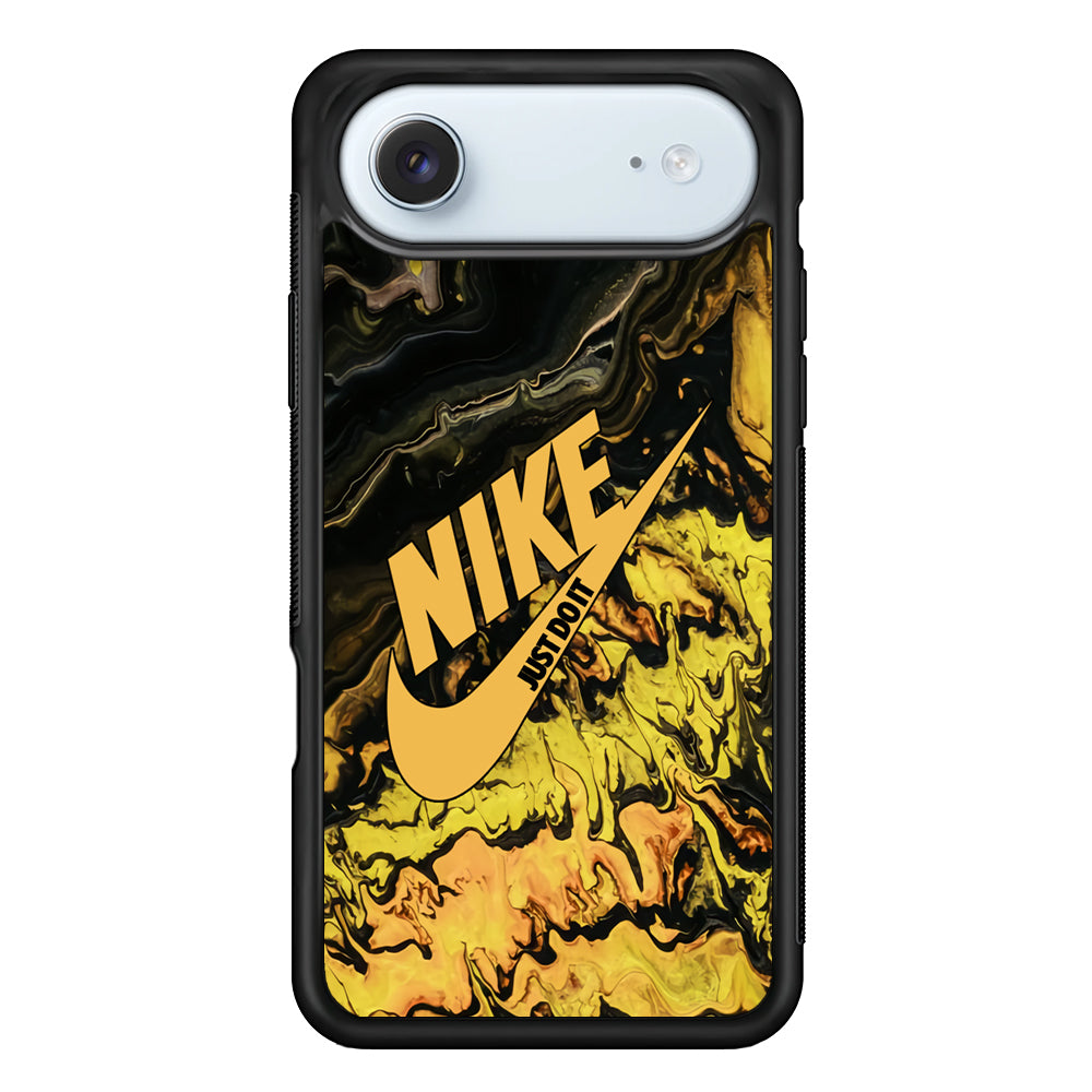 Nike Marble Yellow Liquid iPhone 17 Air Case - Xtracase