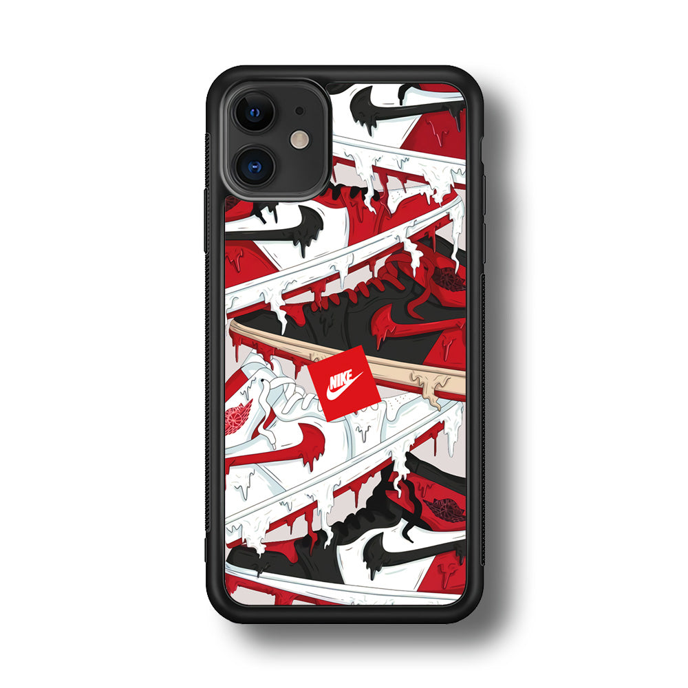 Nike Melt and Drip iPhone 11 Case-Xtracase