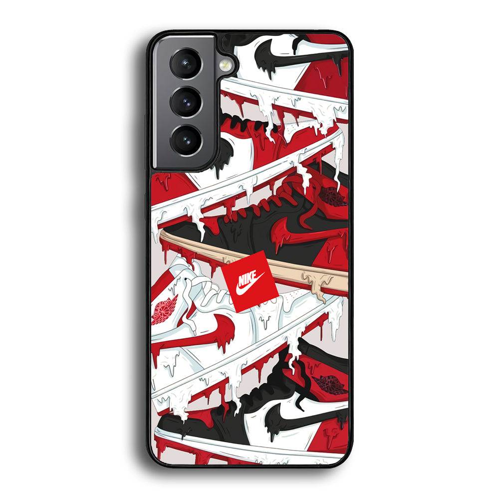 Nike Melt and Drip Samsung Galaxy S21 Plus Case-Xtracase
