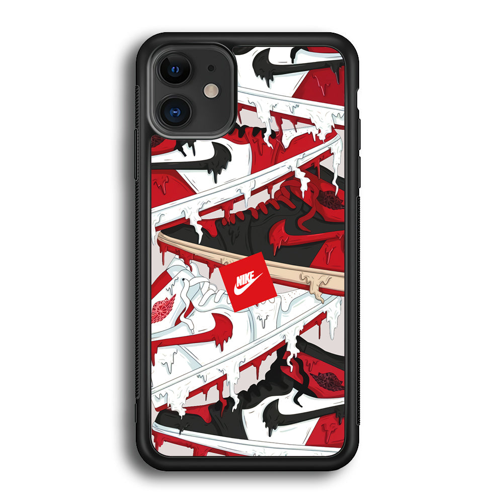 Nike Melt and Drip iPhone 12 Case-Xtracase