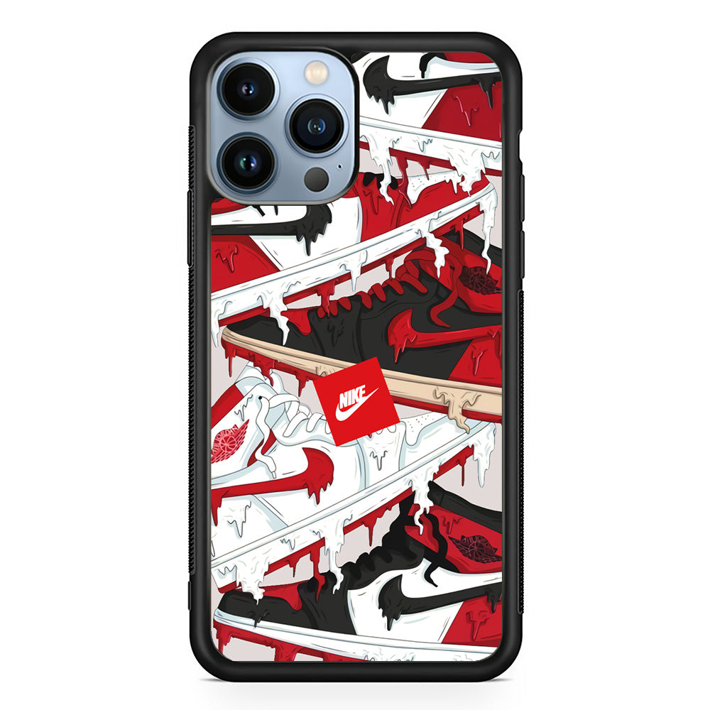 Nike Melt and Drip iPhone 14 Pro Max Case-Xtracase