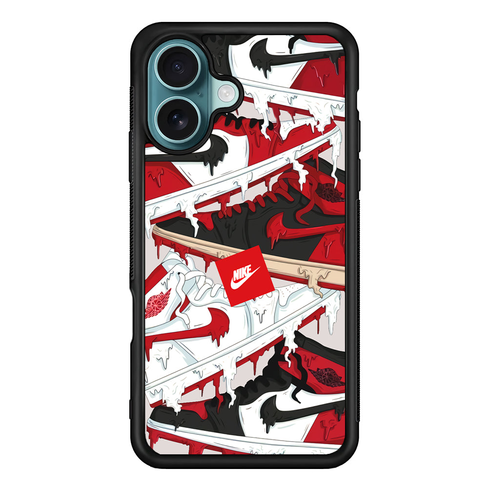 Nike Melt and Drip iPhone 16 Case - Xtracase
