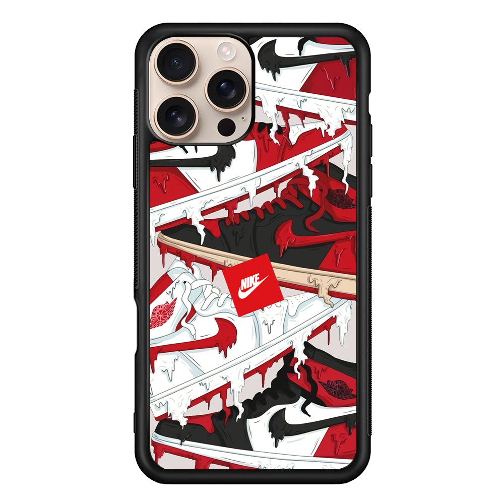 Nike Melt and Drip iPhone 16 Pro Case - Xtracase