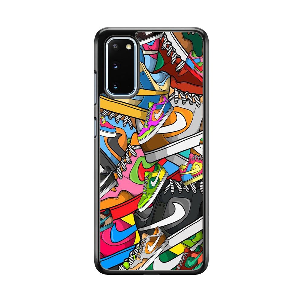 Nike Mix Shoes Samsung Galaxy S20 Case-Xtracase