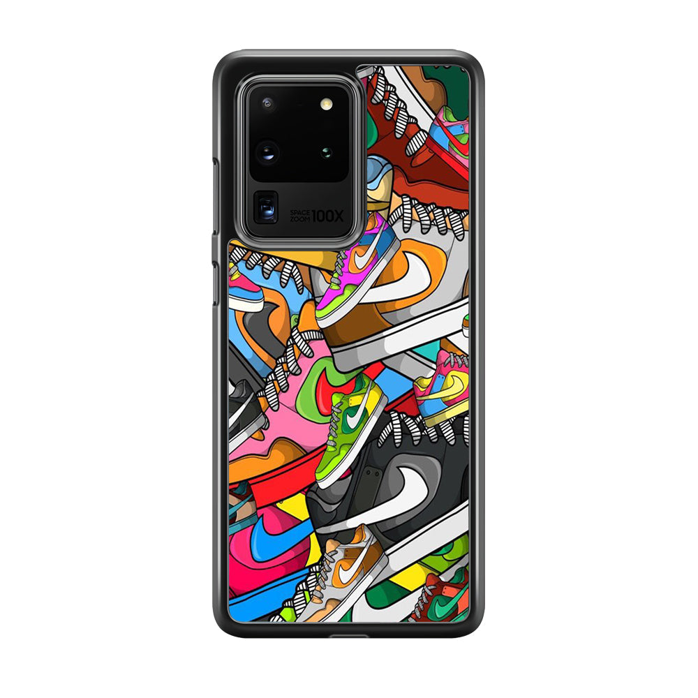 Nike Mix Shoes Samsung Galaxy S20 Ultra Case-Xtracase