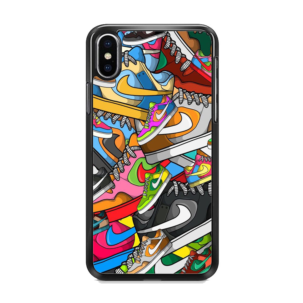 Nike Mix Shoes iPhone Xs Case-Xtracase
