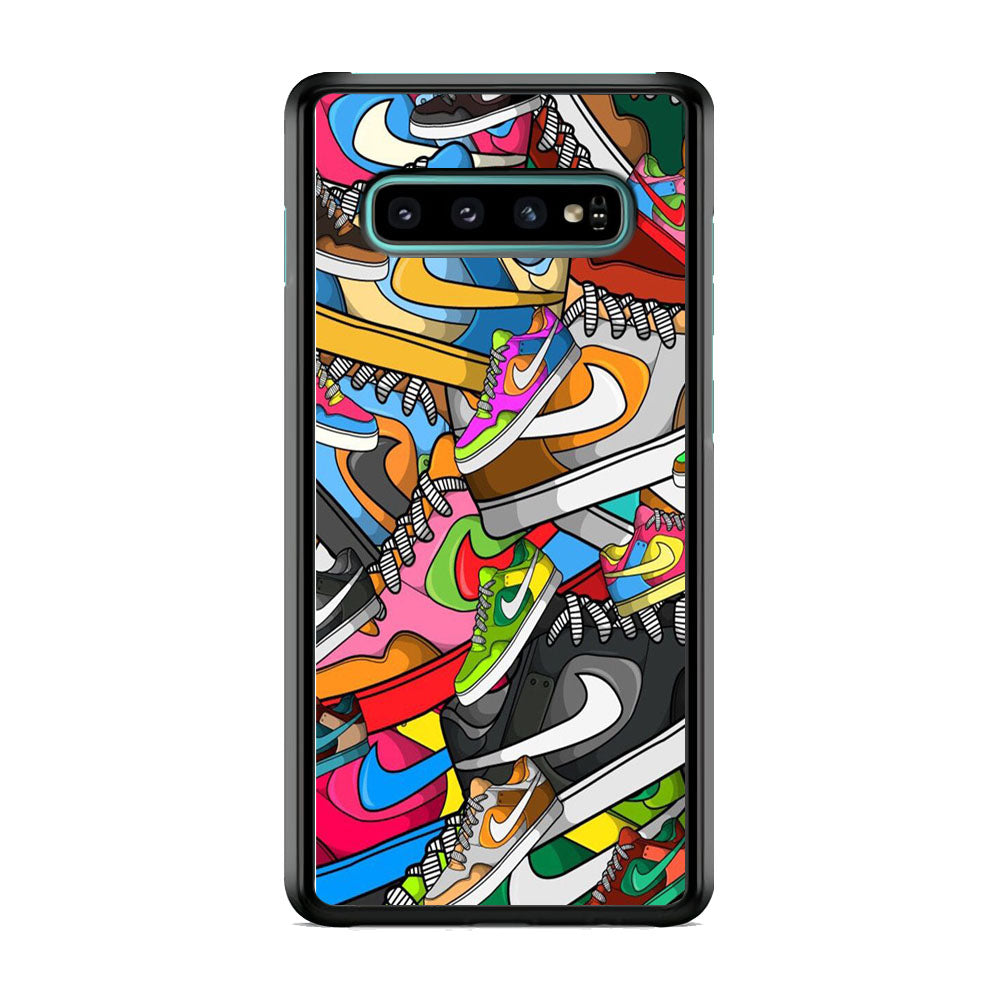 Nike Mix Shoes Samsung Galaxy S10 Case-Xtracase