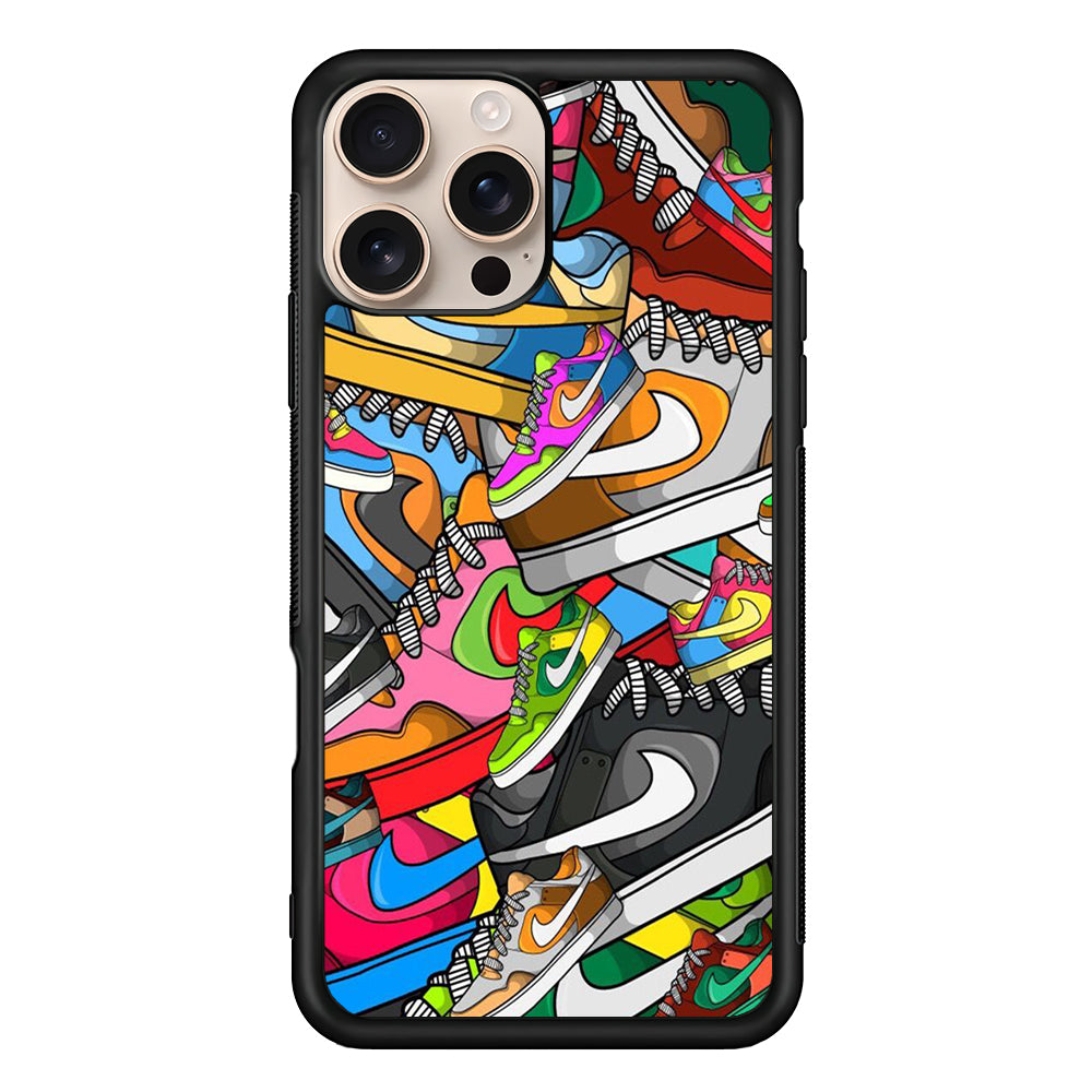 Nike Mix Shoes iPhone 16 Pro Case - Xtracase