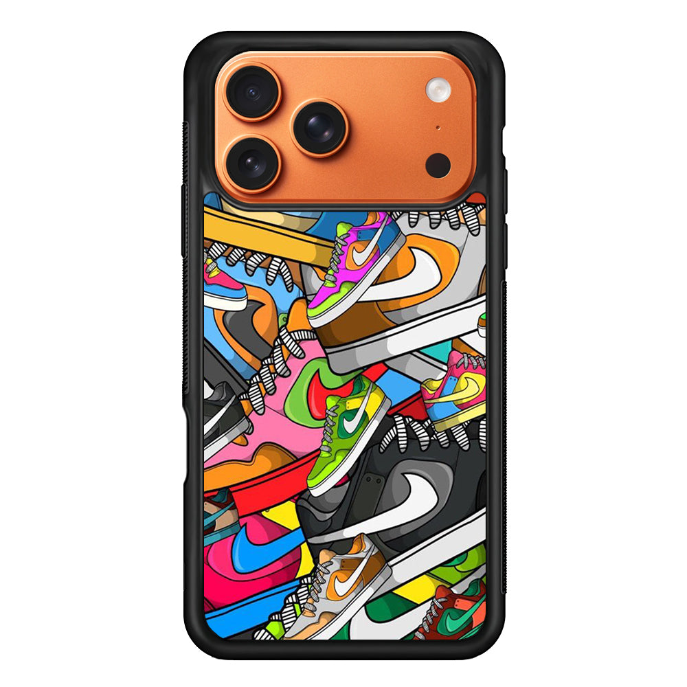 Nike Mix Shoes iPhone 17 Pro Max Case