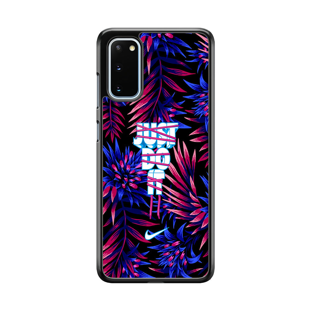 Nike Neon Glow Watchword Samsung Galaxy S20 Case-Xtracase