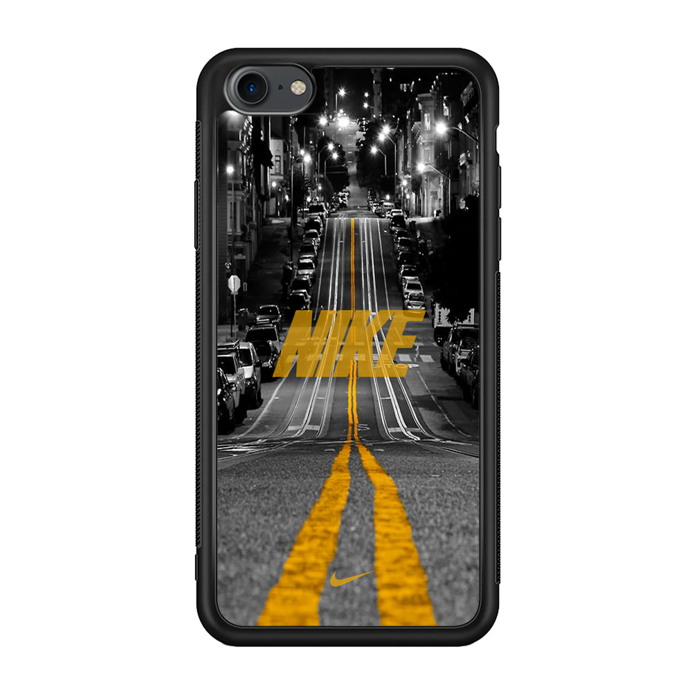 Nike Night Yellow Flames iPhone 8 Case-Xtracase