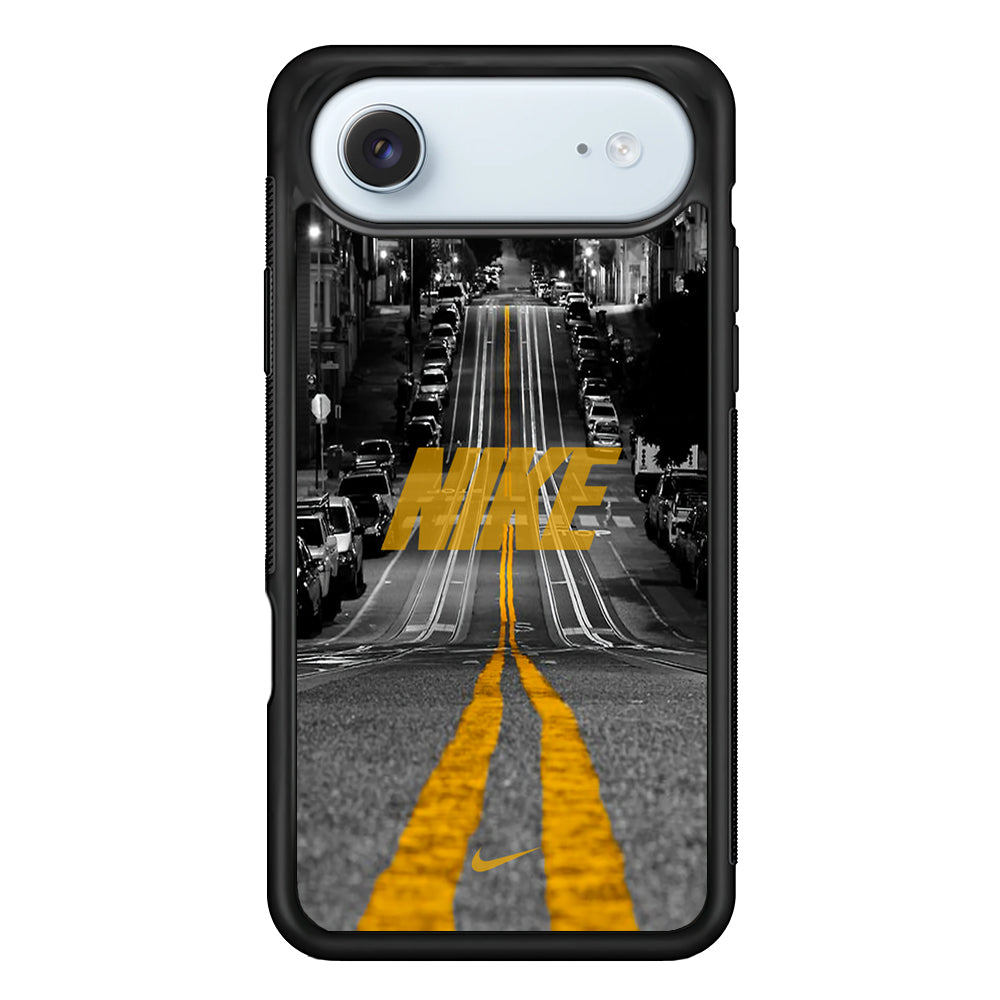 Nike Night Yellow Flames iPhone 17 Air Case - Xtracase