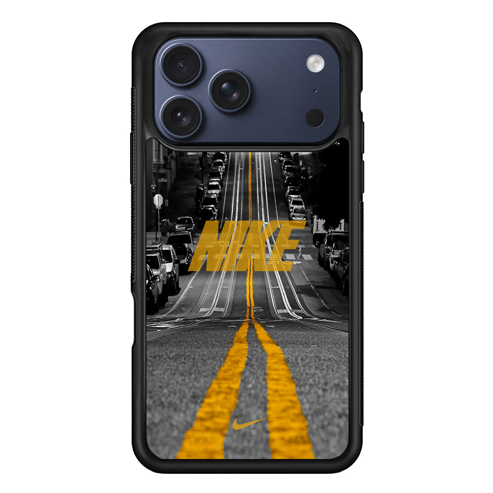 Nike Night Yellow Flames iPhone 17 Pro Case - Xtracase