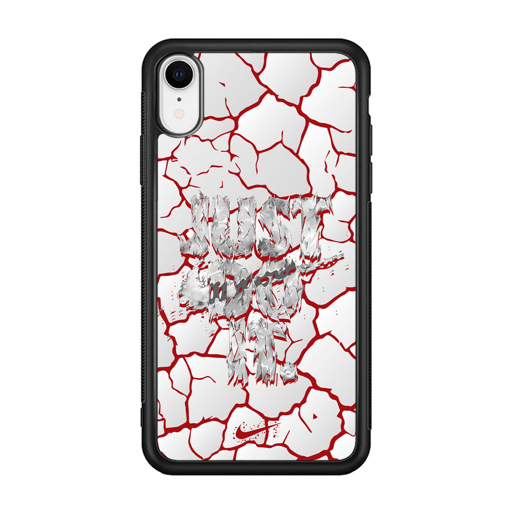 Nike On The Red Crack iPhone XR Case-Xtracase