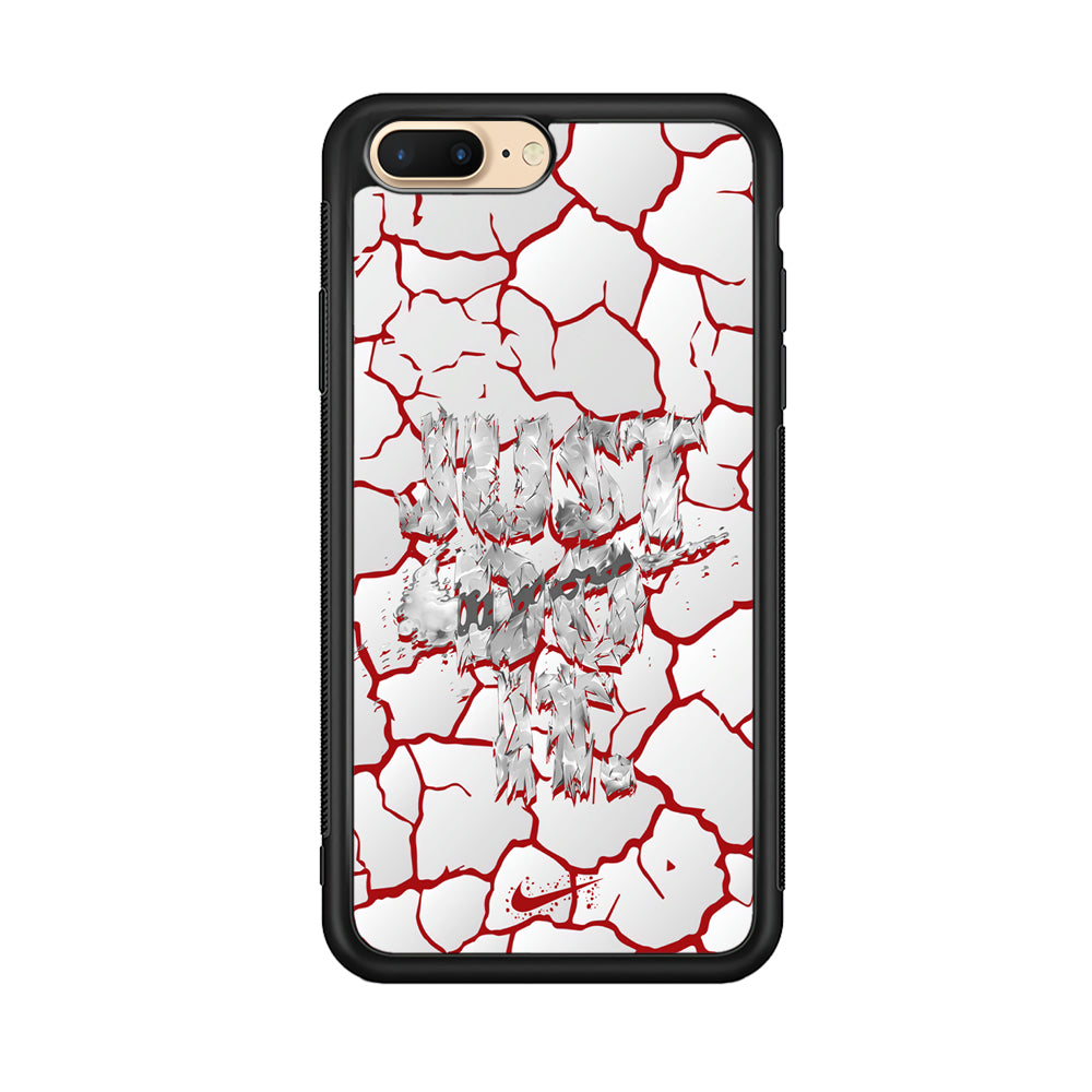 Nike On The Red Crack iPhone 7 Plus Case-Xtracase