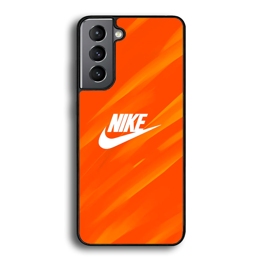 Nike Orange Vibes Samsung Galaxy S21 Case-Xtracase