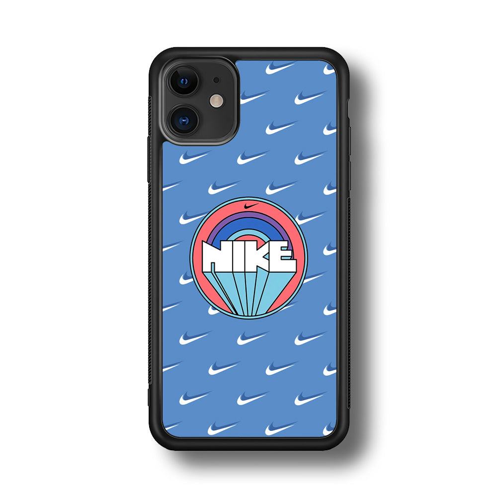 Nike Patern and Rounded Shape iPhone 11 Case-Xtracase