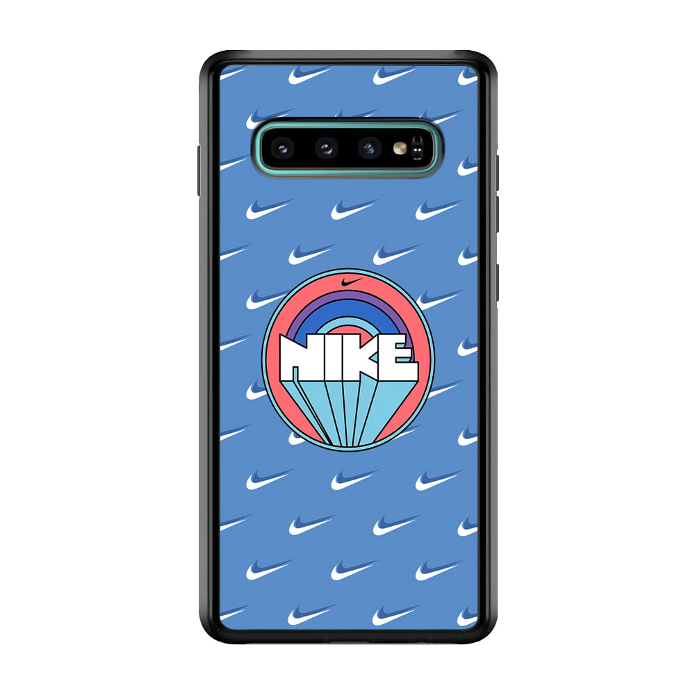 Nike Patern and Rounded Shape Samsung Galaxy S10 Plus Case-Xtracase