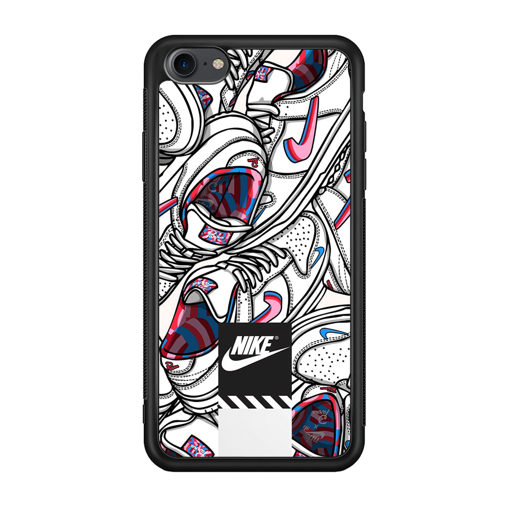 Nike Rainbow in White Cloud iPhone 7 Case-Xtracase