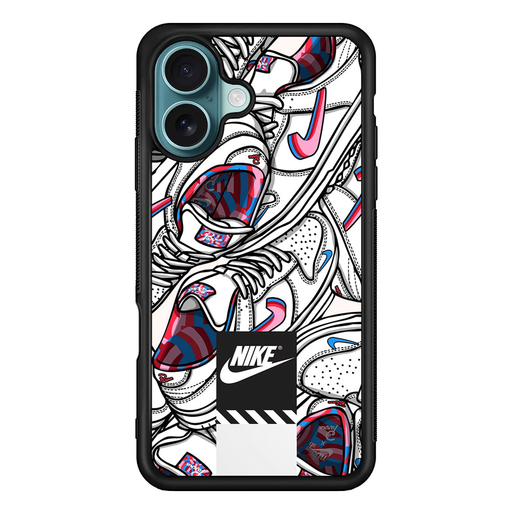 Nike Rainbow in White Cloud iPhone 17 Case - Xtracase