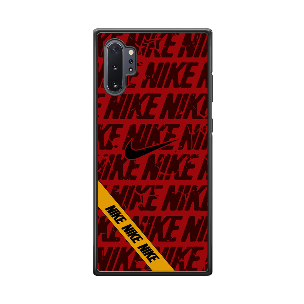 Nike Red From Lightning Samsung Galaxy Note 10 Plus Case-Xtracase