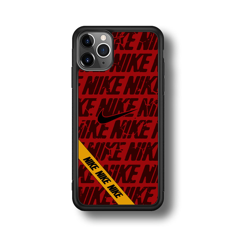 Nike Red From Lightning iPhone 11 Pro Case-Xtracase