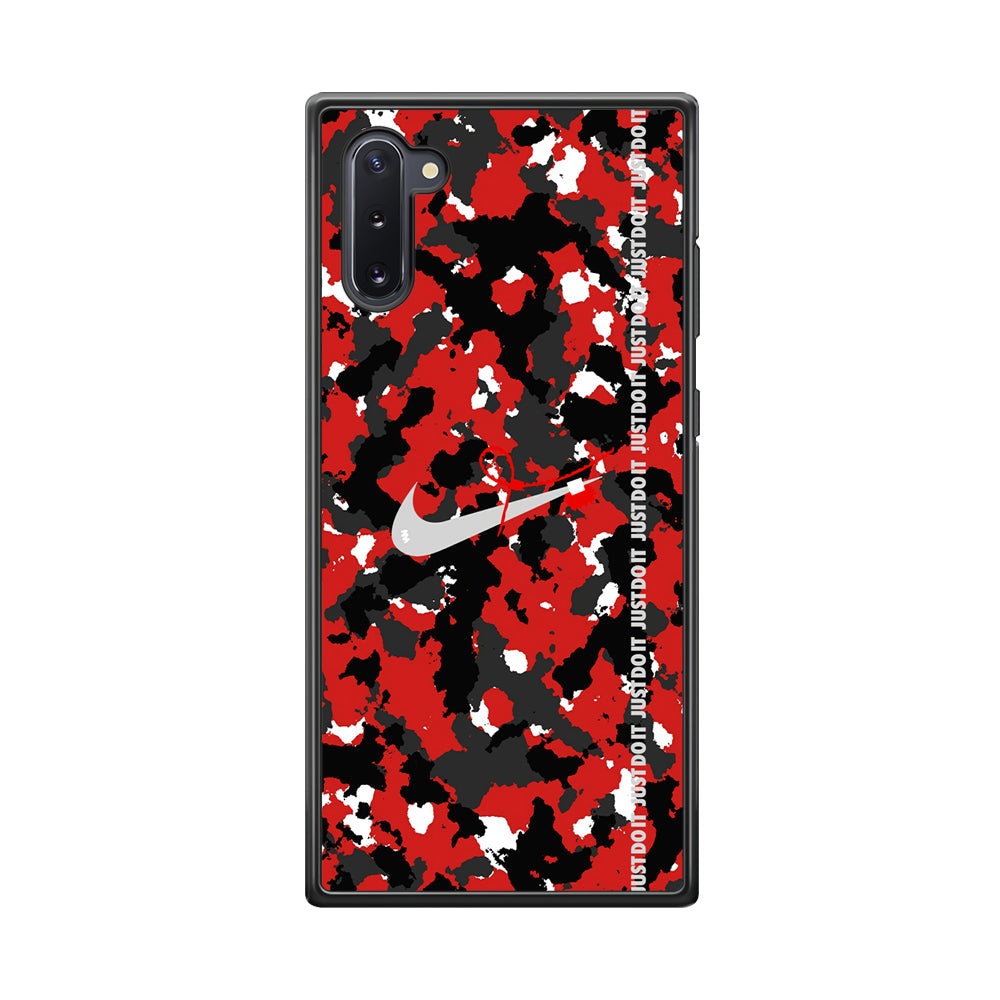 Nike Red Splash Camouflage Samsung Galaxy Note 10 Case-Xtracase