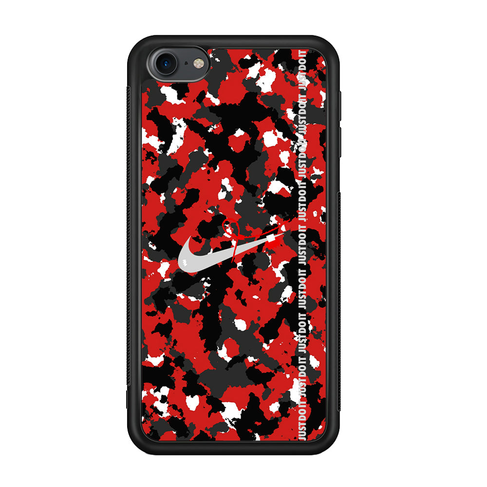 Nike Red Splash Camouflage iPod Touch 6 Case-Xtracase