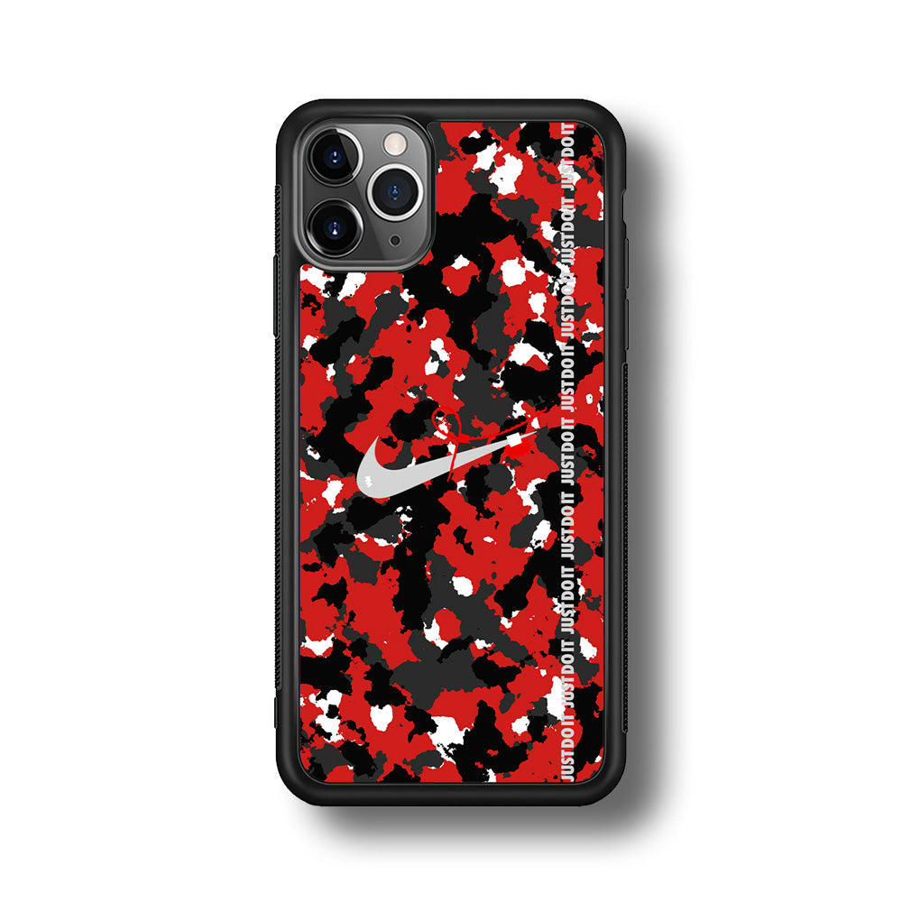 Nike Red Splash Camouflage iPhone 11 Pro Max Case-Xtracase