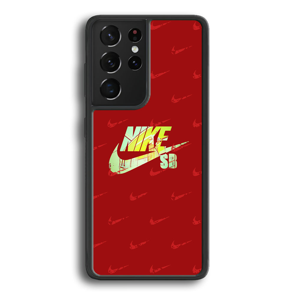 Nike SB Silhouette of Player Samsung Galaxy S21 Ultra Case-Xtracase