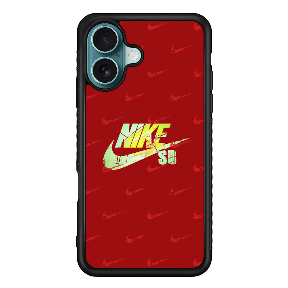 Nike SB Silhouette of Player iPhone 16 Case - Xtracase